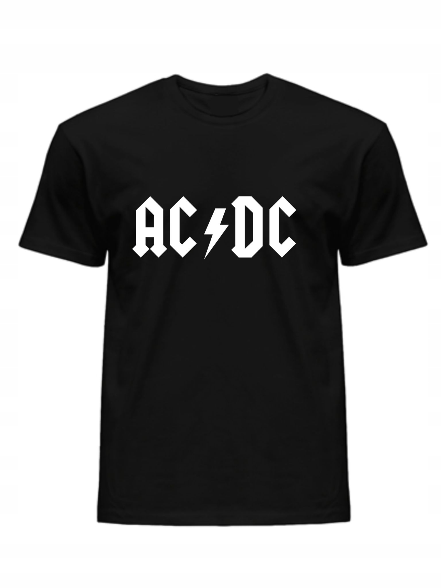 

Koszulka T-shirt Męski Acdc Czarny Bawełniany L