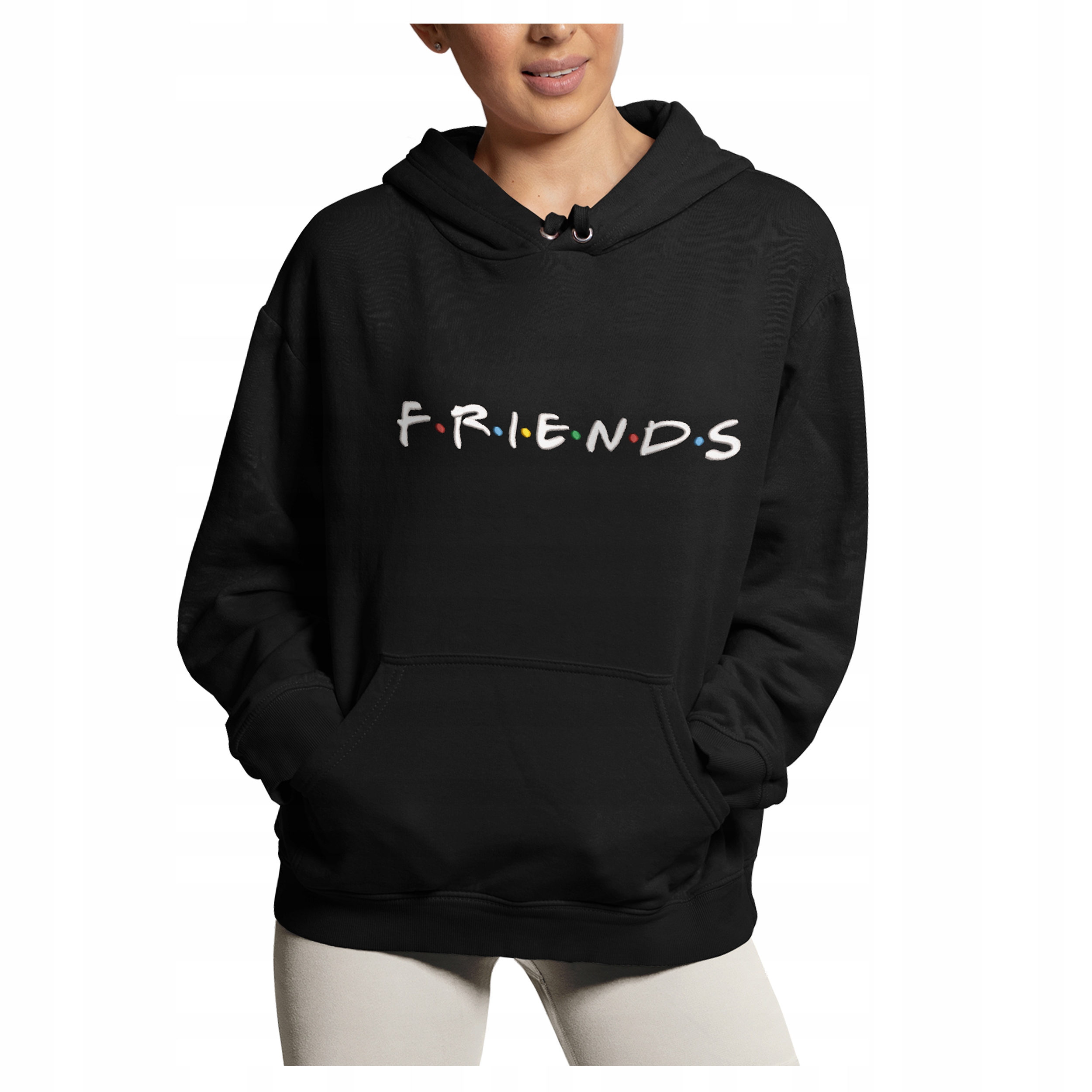 

Bluza damska Friends Przyjaciele Haft XXL