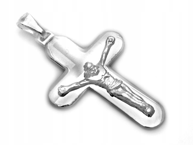 Stříbrný křížek 925 na řetízek, stříbrný přívěsek, jemný jako dárek