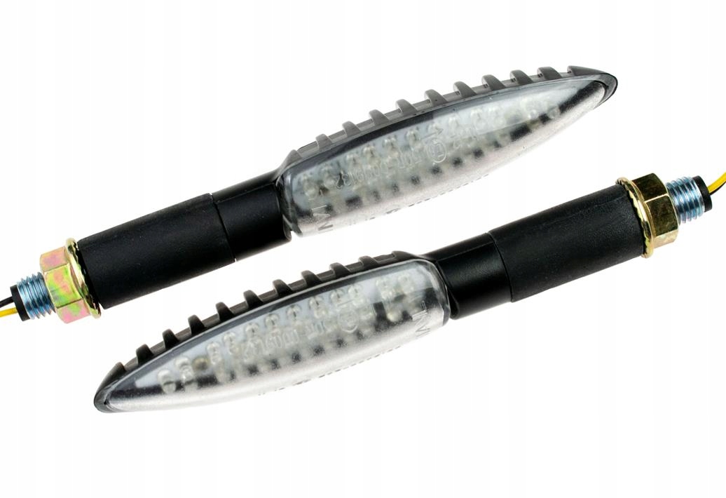 

Kierunkowskazy Led Biały klosz Przednie Tylne