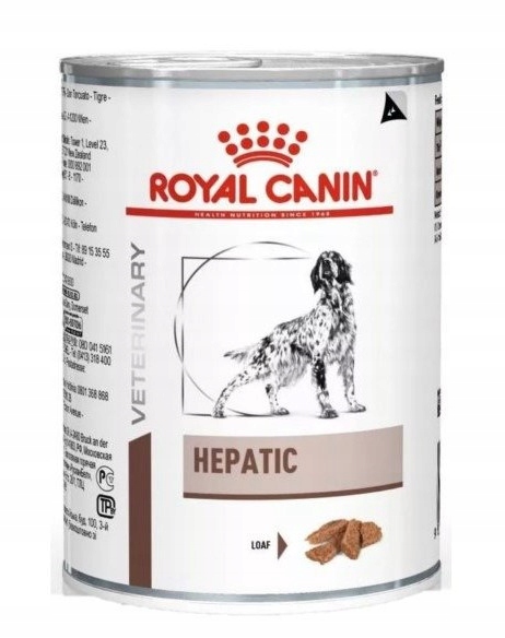 Royal Canin Hepatic pies puszka 12 x 420 g