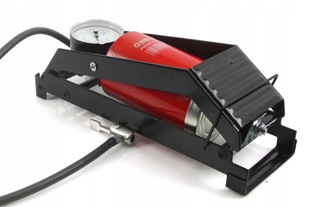 POMPKA SAMOCHODOWA NOŻNA ROWEROWA 1-TŁOKOWA 0,6Mpa Kod producenta M82006