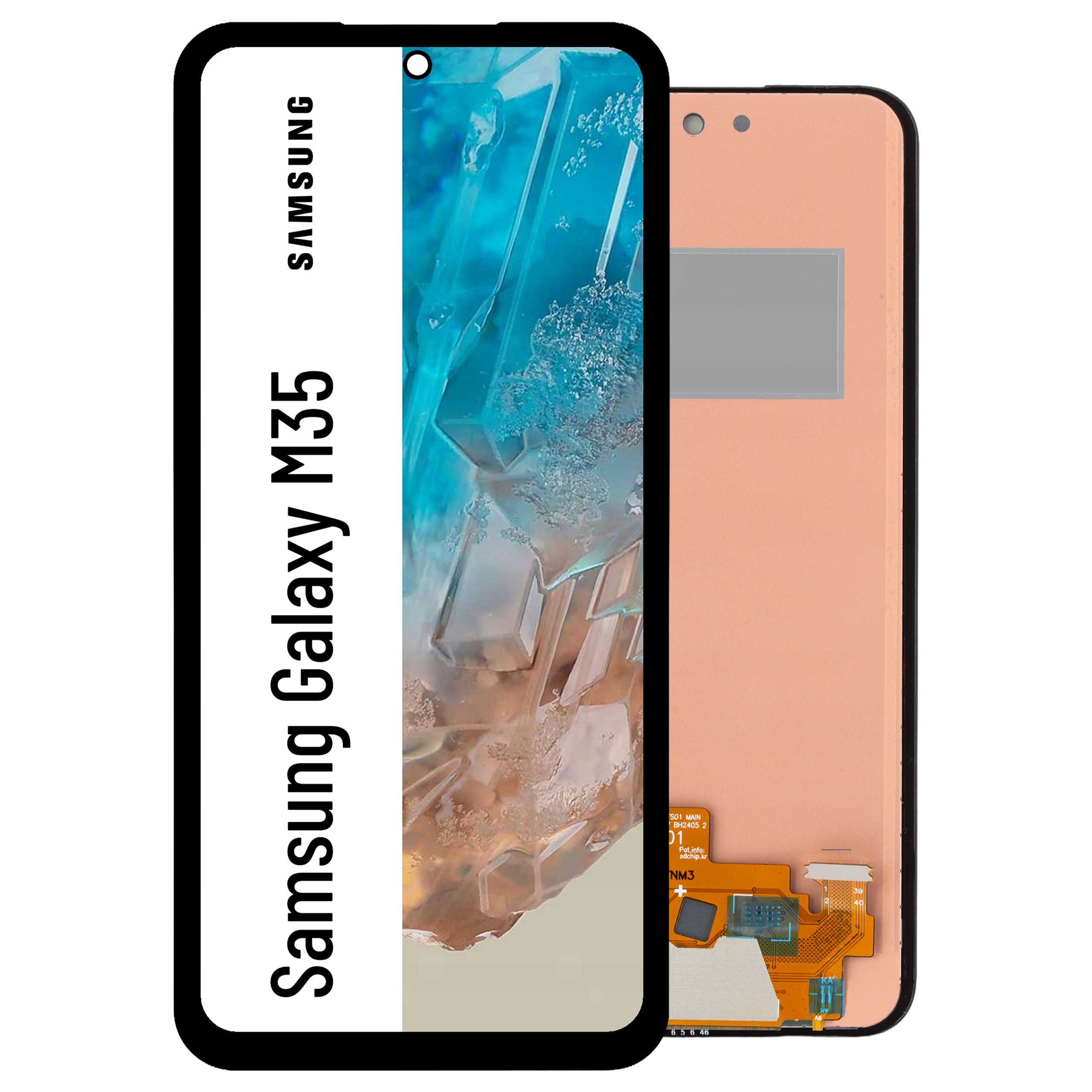 SM-M356B/DS LCD pro Samsung M35 Displej Matrix Incell