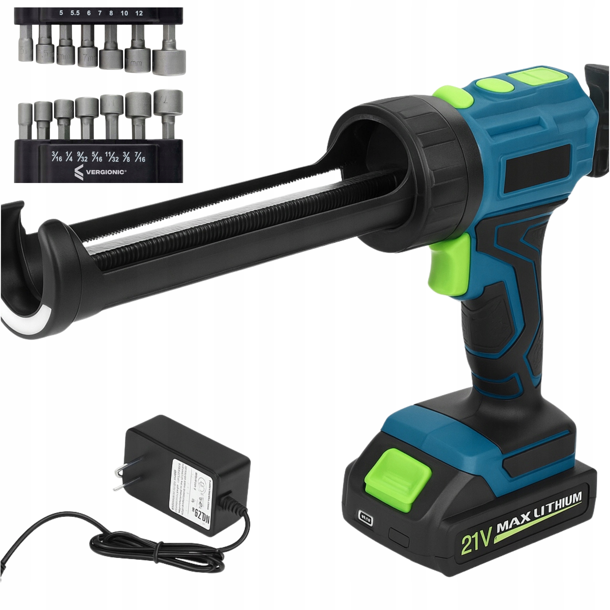 Silikonová Pistole 21V KD5482 Akumulátor 120 Kg Led 95 Mm/min Silikonu Lepidla