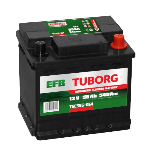Akumulator Tuborg EFB TSE555-054 12V 55Ah 540A