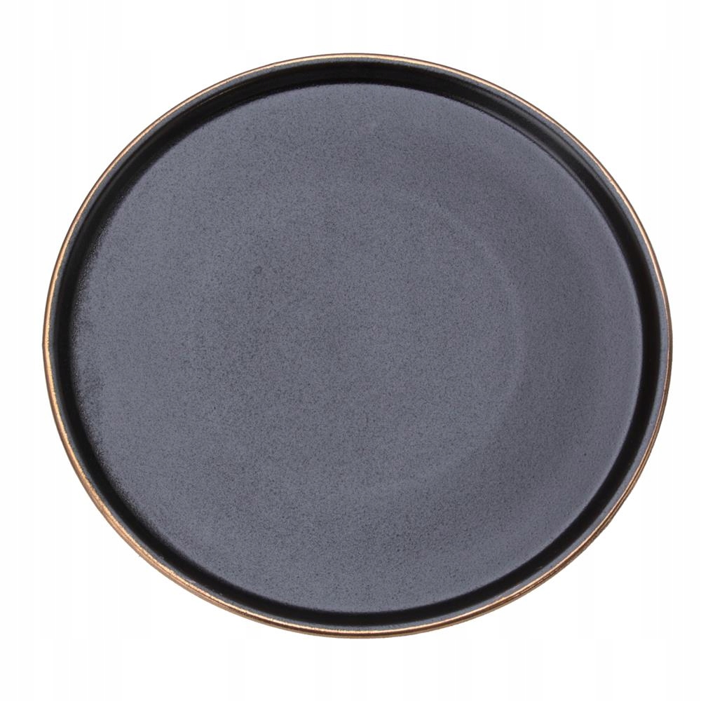 

Talerz czarny 25 cm Otello Black Villa Italia