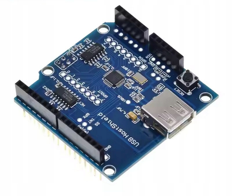 MODUŁ ROZSZERZEŃ USB HOST SHIELD DO ARDUINO UNO