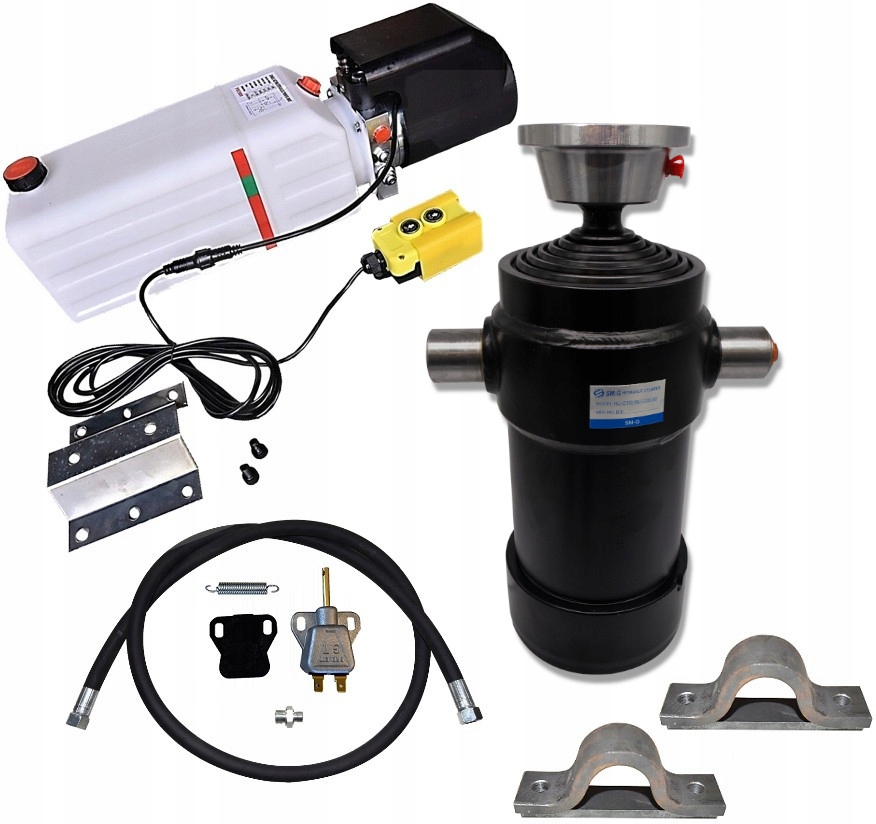 7259.ST6.1250.Q - Комплект опрокидывания гидравлики KIPRA 4,1 m 1250 12V 12T