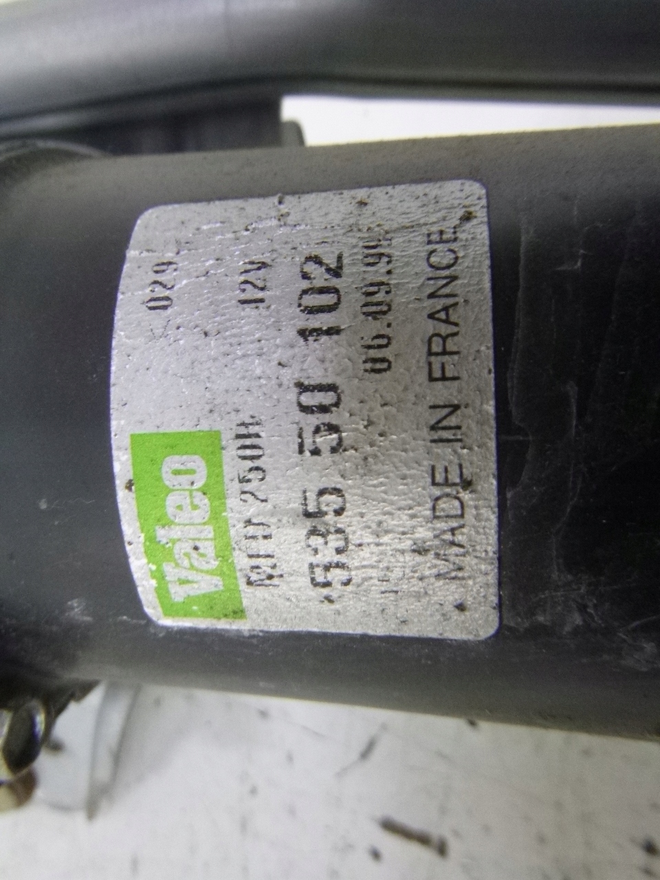 wiper mechanism front Renault Kangoo 98r.
