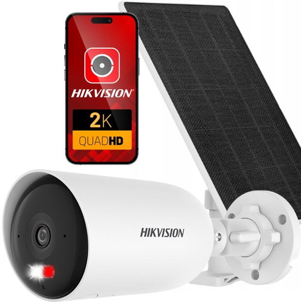 Kamera Hikvision 4G Lte DS-2CFS04/4G 4MP S Venkovním Solárním Panelem