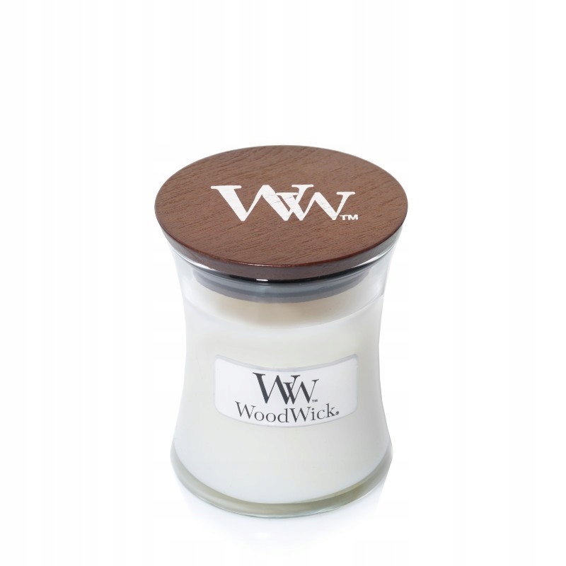 

WoodWick mała White Tea & Jasmine