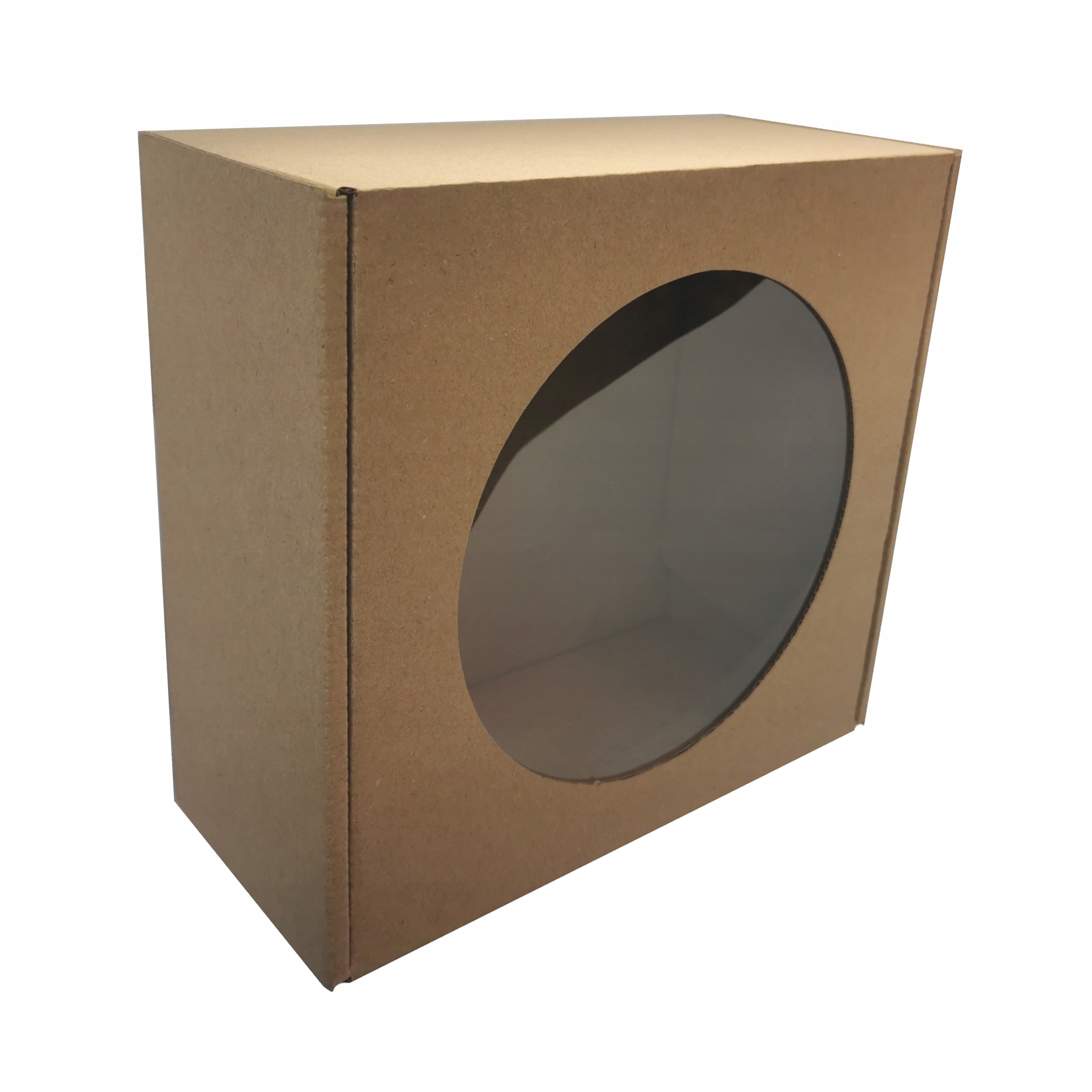

Ekologiczne Pudełko fasonowe Z Okienkiem 21x21x10