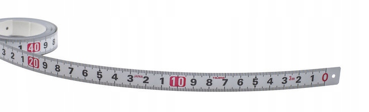 Samoprzylepna taśma miernicza, stalowa miara przyklejana 1m Tajima HIT Marka Tajima