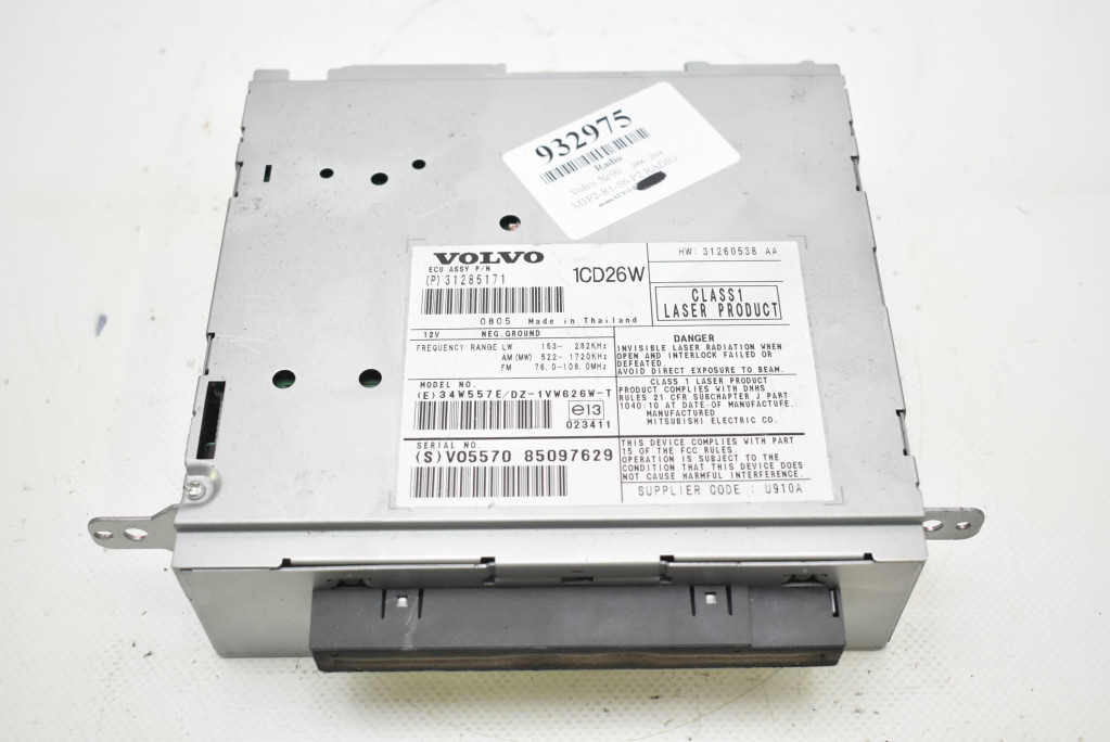 CD player navigation devices DVD 31285171 VOLVO XC90 1 and 06-14