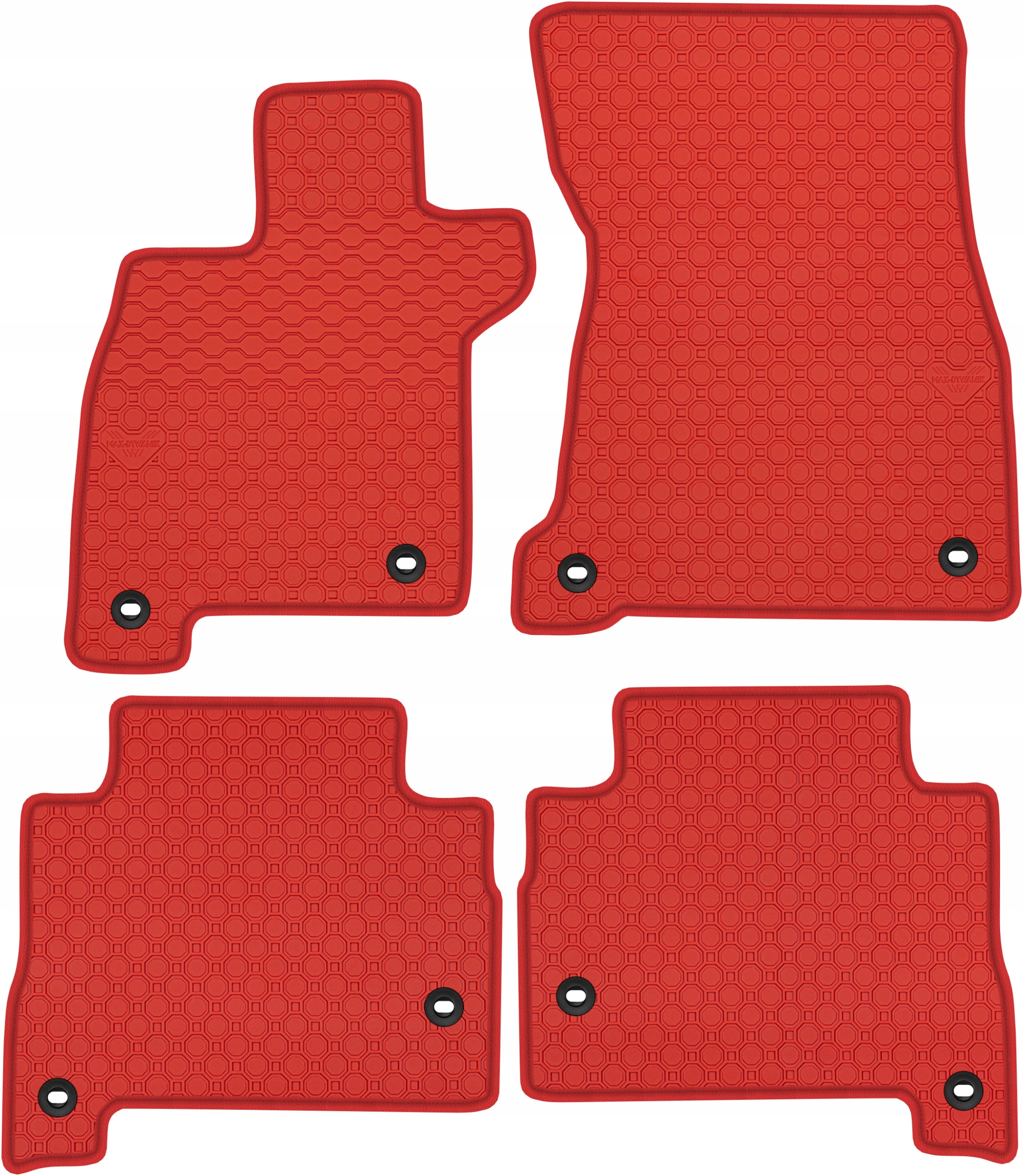 Lexus Ls V 500H Hybrid 2017- Koberečky Červené