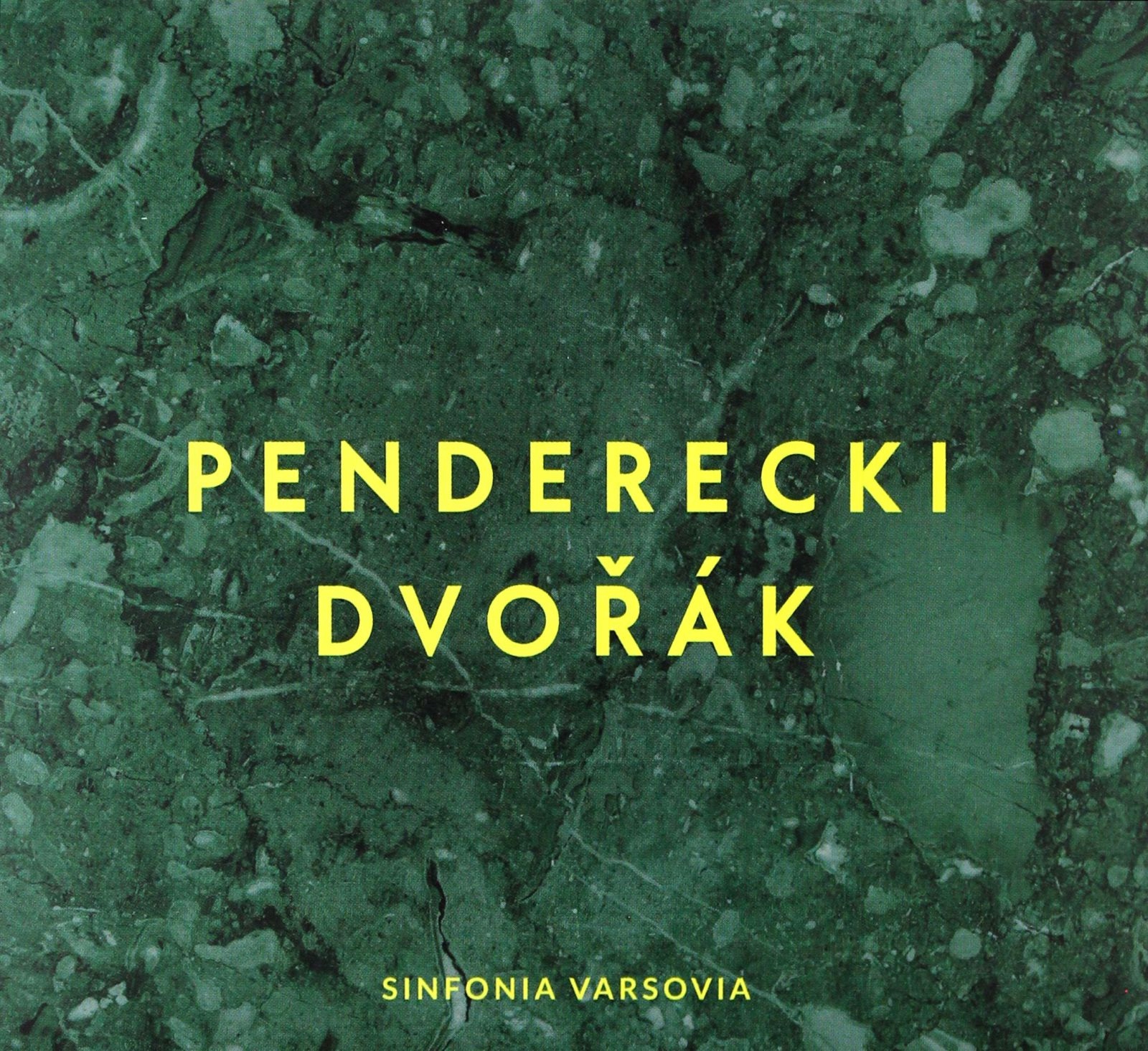 Penderecki+sinfonia Varsovia: Penderecki, Dvorak Sinfonia Varsovia [CD]