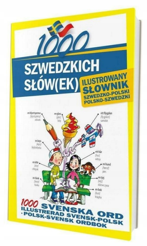 1000 szwedzkich słówek Ilustrowany słownik-Zdjęcie-0