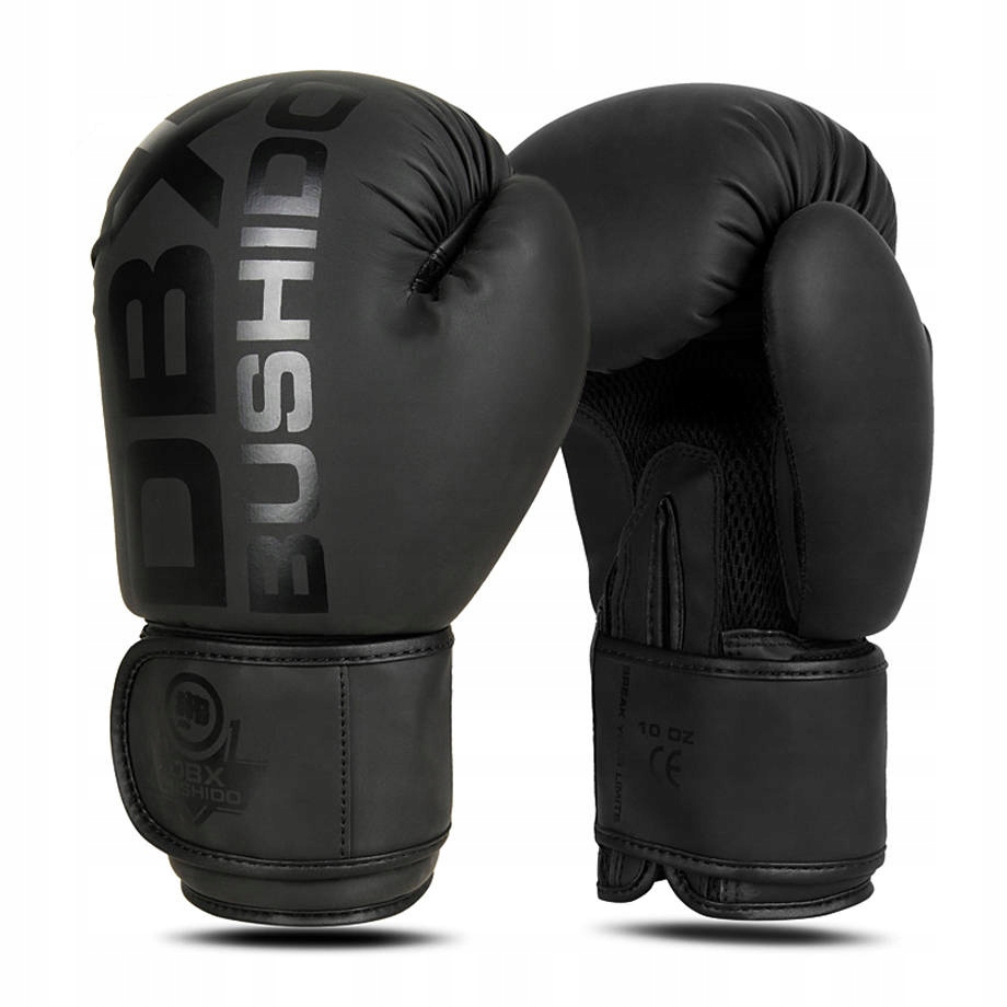 

Rękawice Bokserskie Sparingowe Czarne Mat 16 Oz