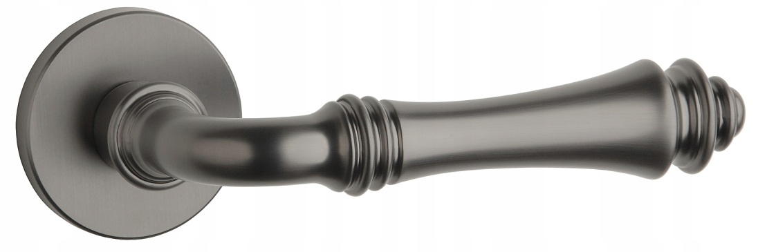 Kľučka Camelia Slim 7 mm, okrúhla rozeta, grafitová Aprile