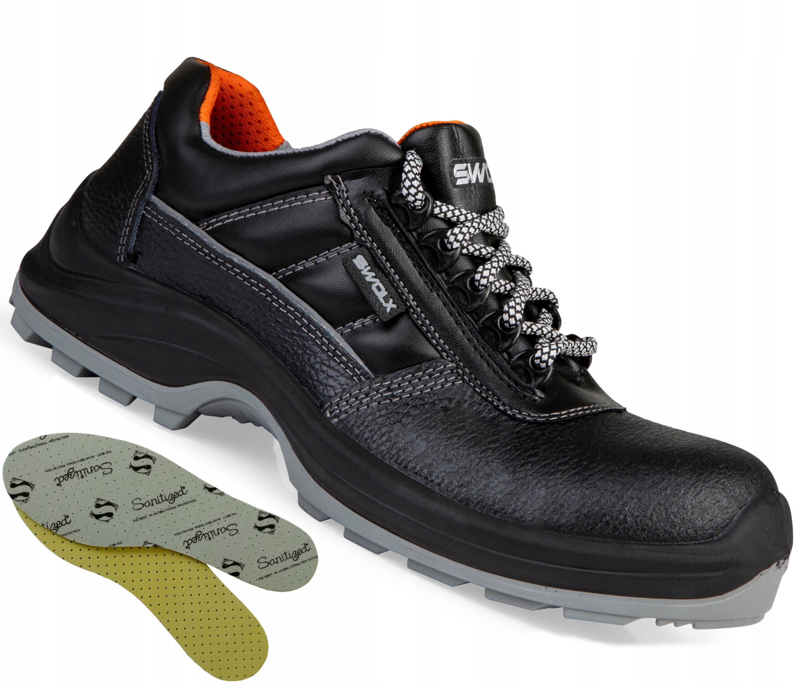 

Buty Robocze Męskie Ochronne Bhp Lekkie Nosek 43