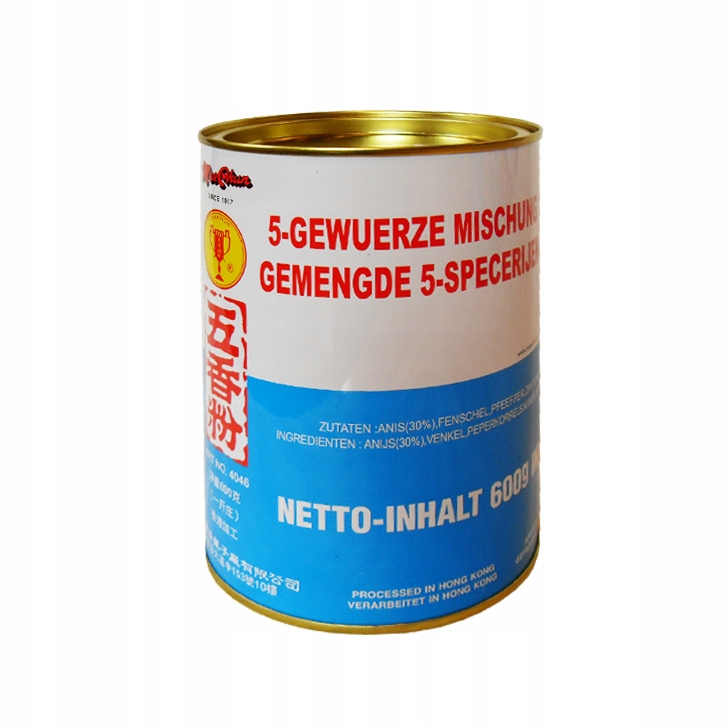 MeeChun Koření čínské pět 5 příchutí 600 g marináda gril bbq stir-fry