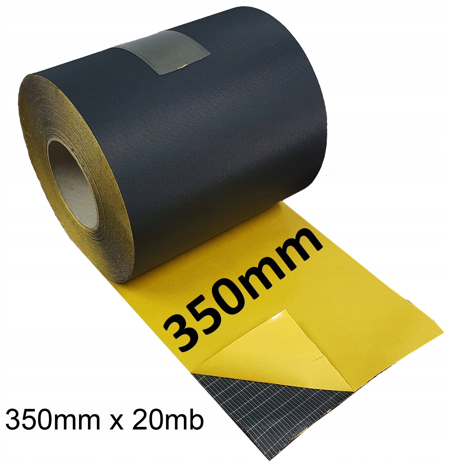 Epdm 350 mm Páska Membrána Hydroizolácia Okna Strechy Terasy Plné Lepidlo 20 mb