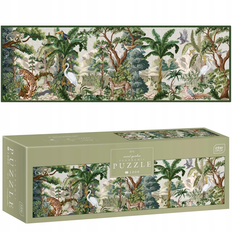 

Interdruk Puzzle Panoramiczne 1000 el Rajski Ogród