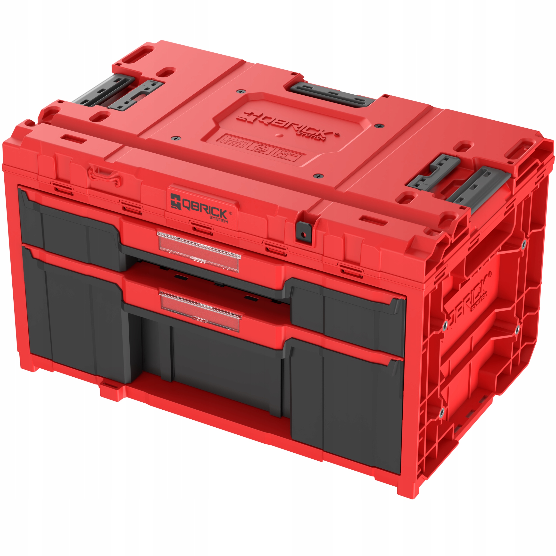 Skrzynia Qbrick One Drawer 2 Plus Toolbox 2.0 Custom Red Ultra Hd