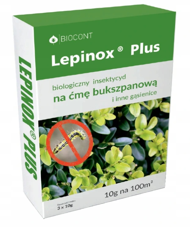 

Lepinox Plus 30g na Ćmę Preparat Owadobójczy 3x10g