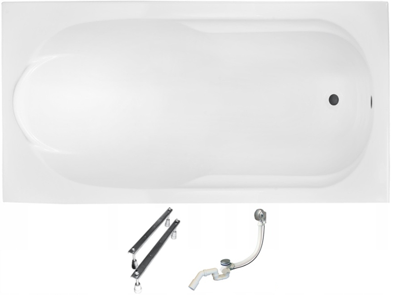 

Besco Bona Wanna Akrylowa 150x70 + Syfon Automat