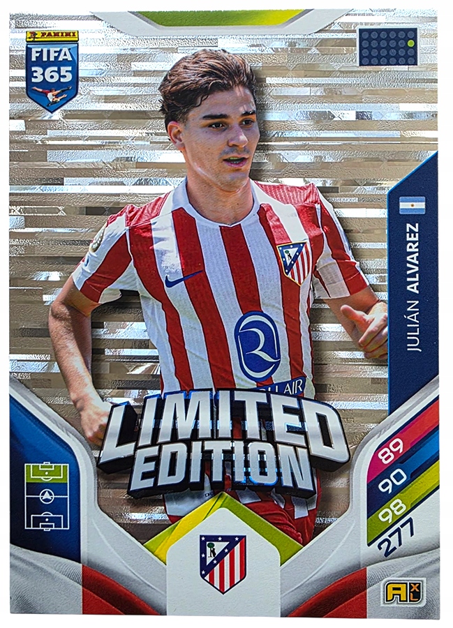 Karty Piłkarskie Panini Fifa 365 2026 Limited XXL 14x10 Julian Alvarez