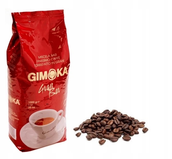 Kawa ziarnista mieszana Gimoka Gran Bar 1000 g x 2