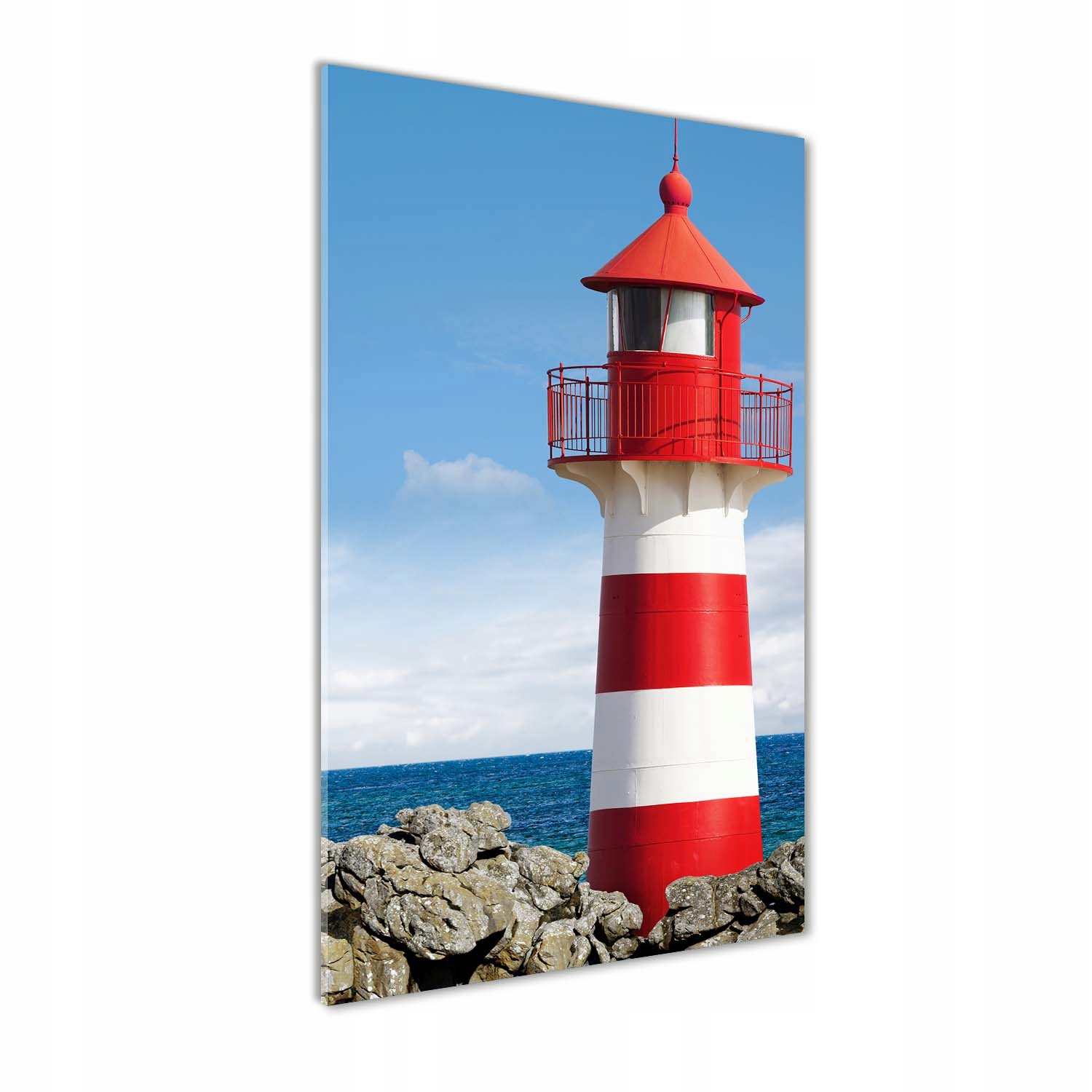 

Foto obraz na szkle pionowy Latarnia morska 60x120