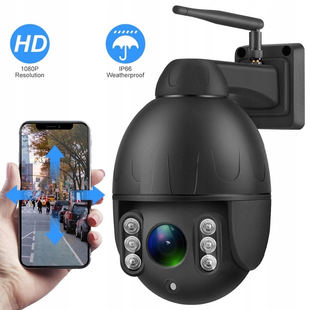 8MPX 4K KAMERA OBROTOWA WIFI PTZ Auto Tracking Marka Zintronic