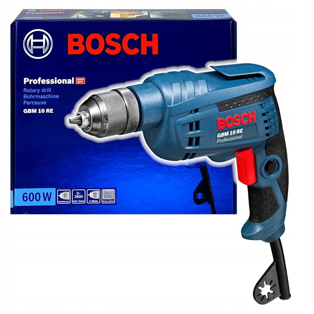 

Wiertarka Bosch Gbm 10 Re 600W