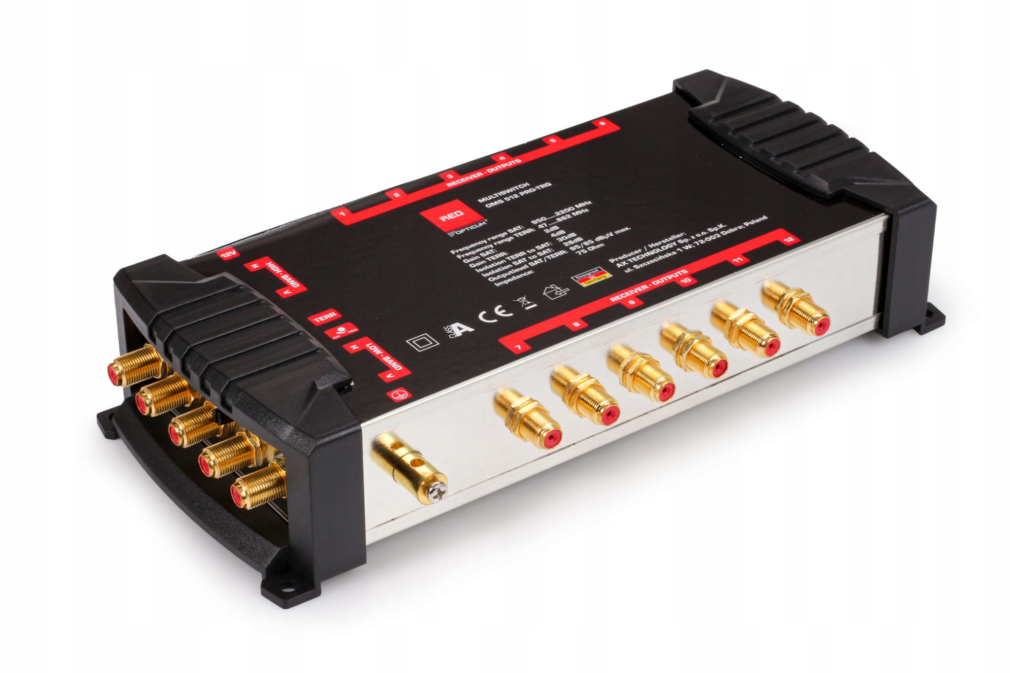 Multiswitch OPTICUM OMS 5x12 5/12 PRO-TRQ DVB-T