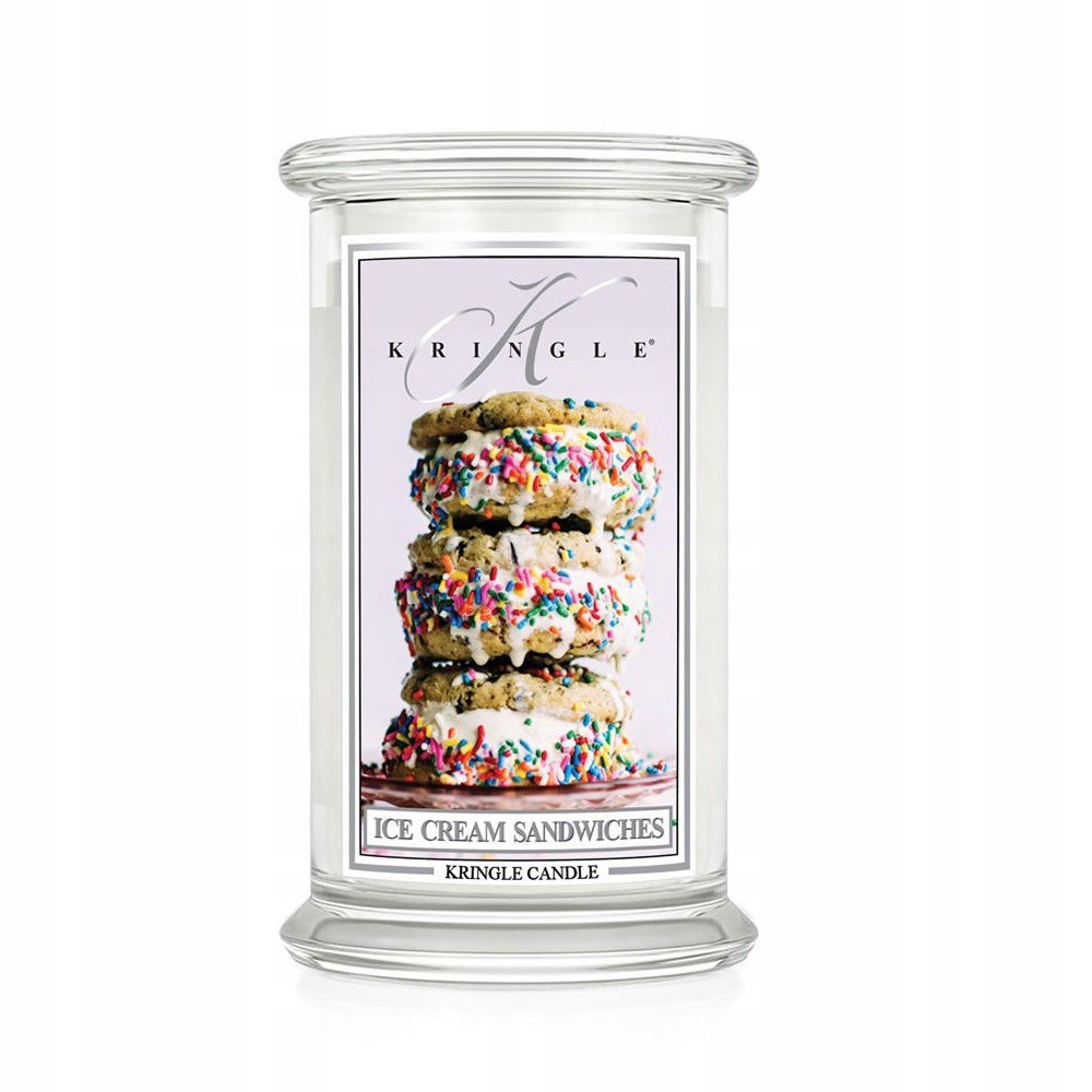 Velká svíčka Ice Cream Sandwiches Kringle Candle