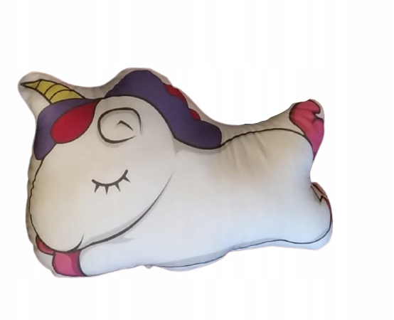 PODUSZKA KSZTAŁTKA JEDNOROŻEC DWUSTRONNA