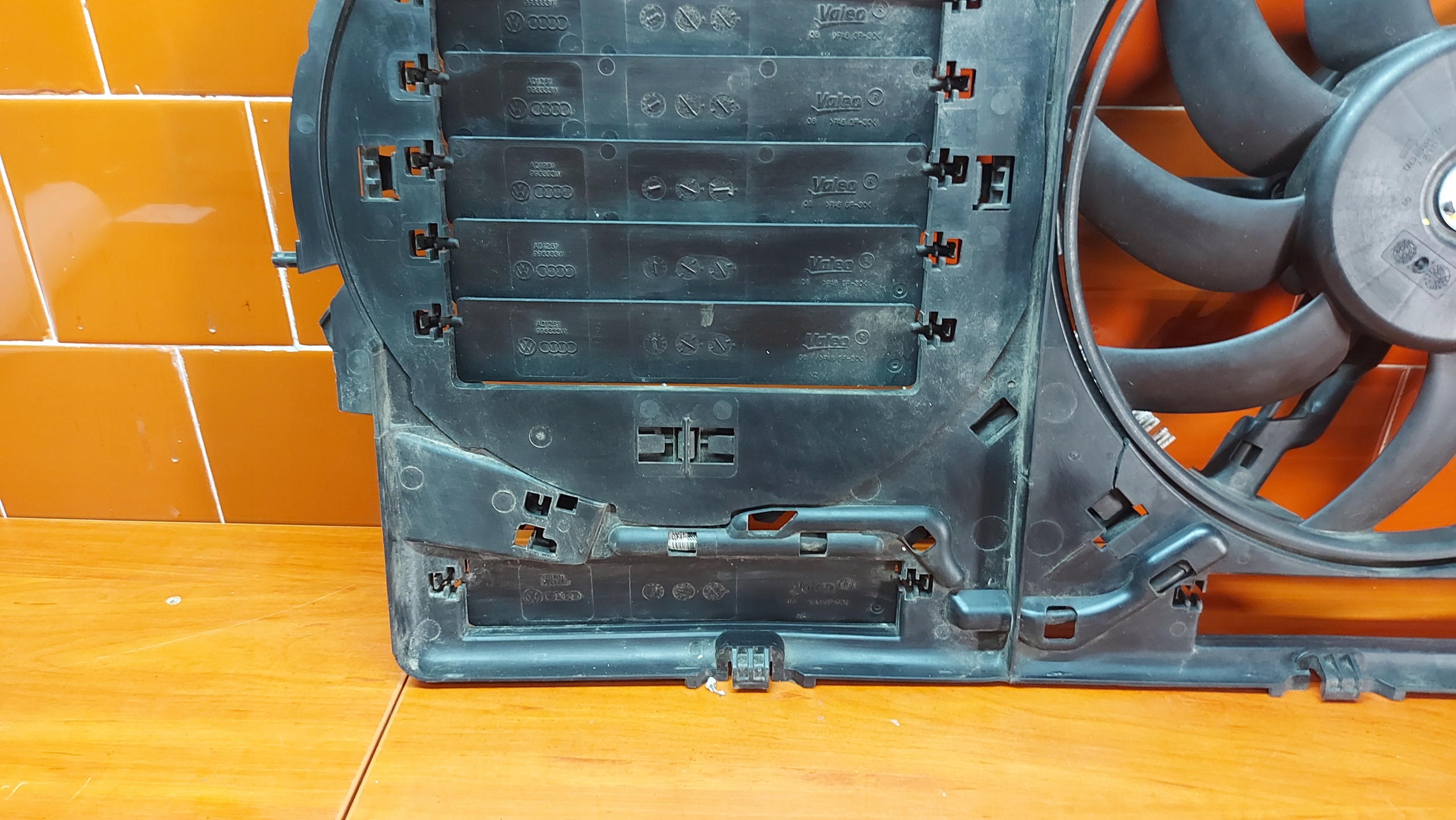 obal ventylátora ventilátor chladiče AUDI A4 B8 A5