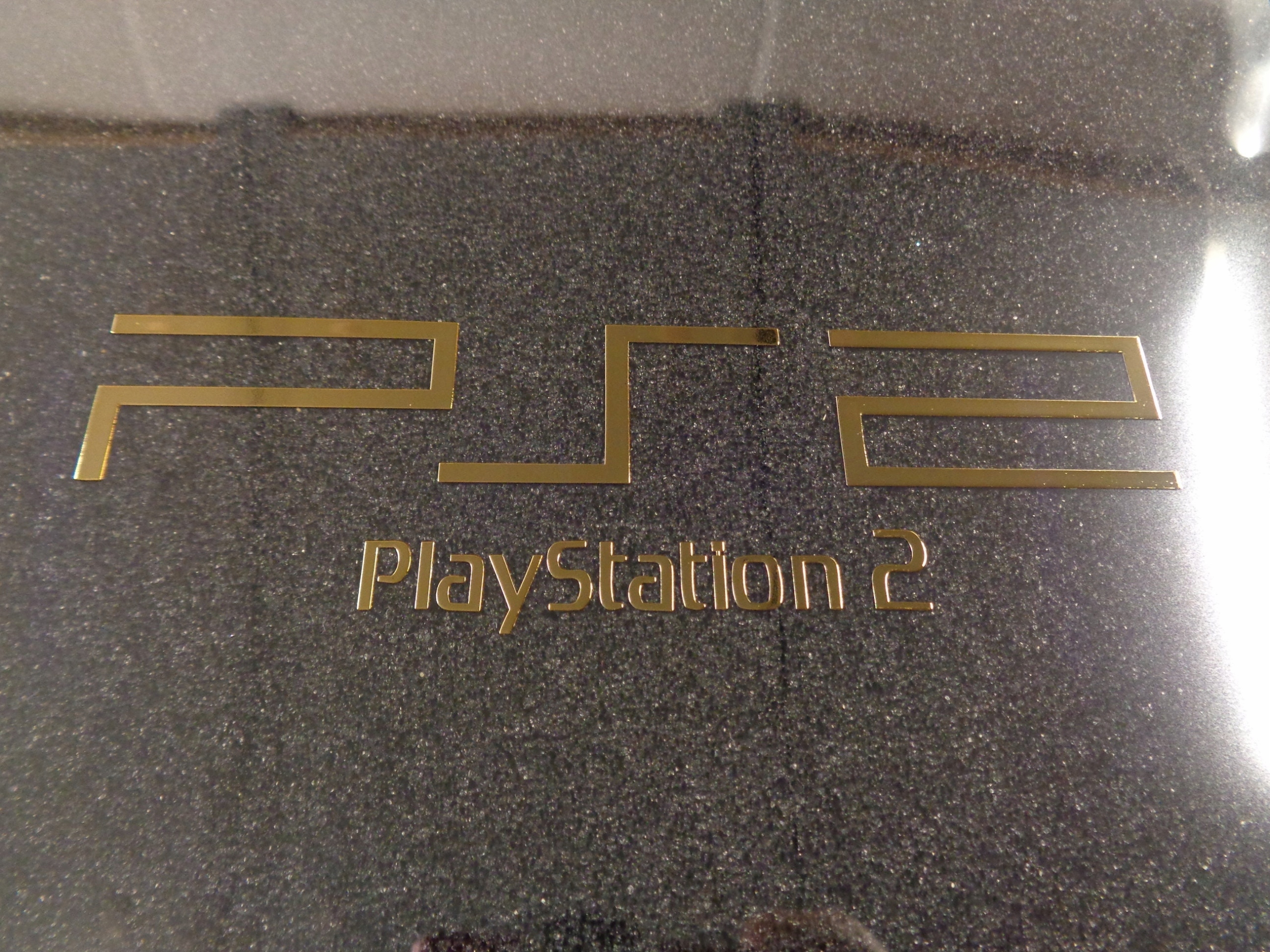 Naklejka PlayStation złota 2 122 x 35 mm 266b