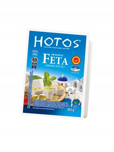 Levně 3x Hotos Sýr Feta 200 g originální ovčí a kozí