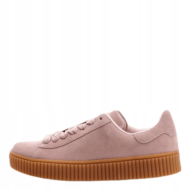 Svea Anna Tenisky růžové Wide Lace Sneakers Pink 38