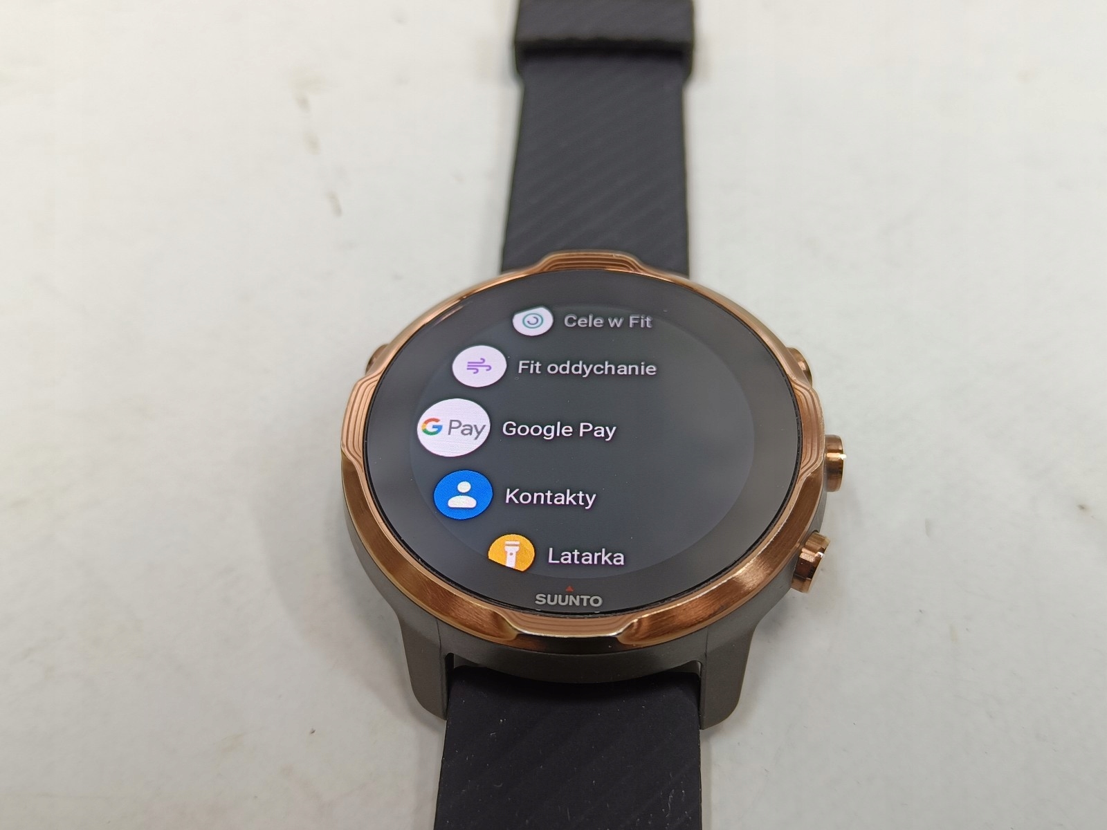 Zegarek SPORTOWY Smartwatch SUUNTO 7 Graphite Copper SS050382000 GPS Wodoszczelność 50m = WR50