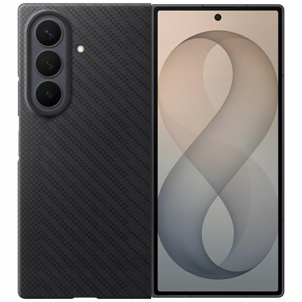 Puzdro Samsung Carbon Magnet pre Galaxy Z Fold8 Ultra čierne