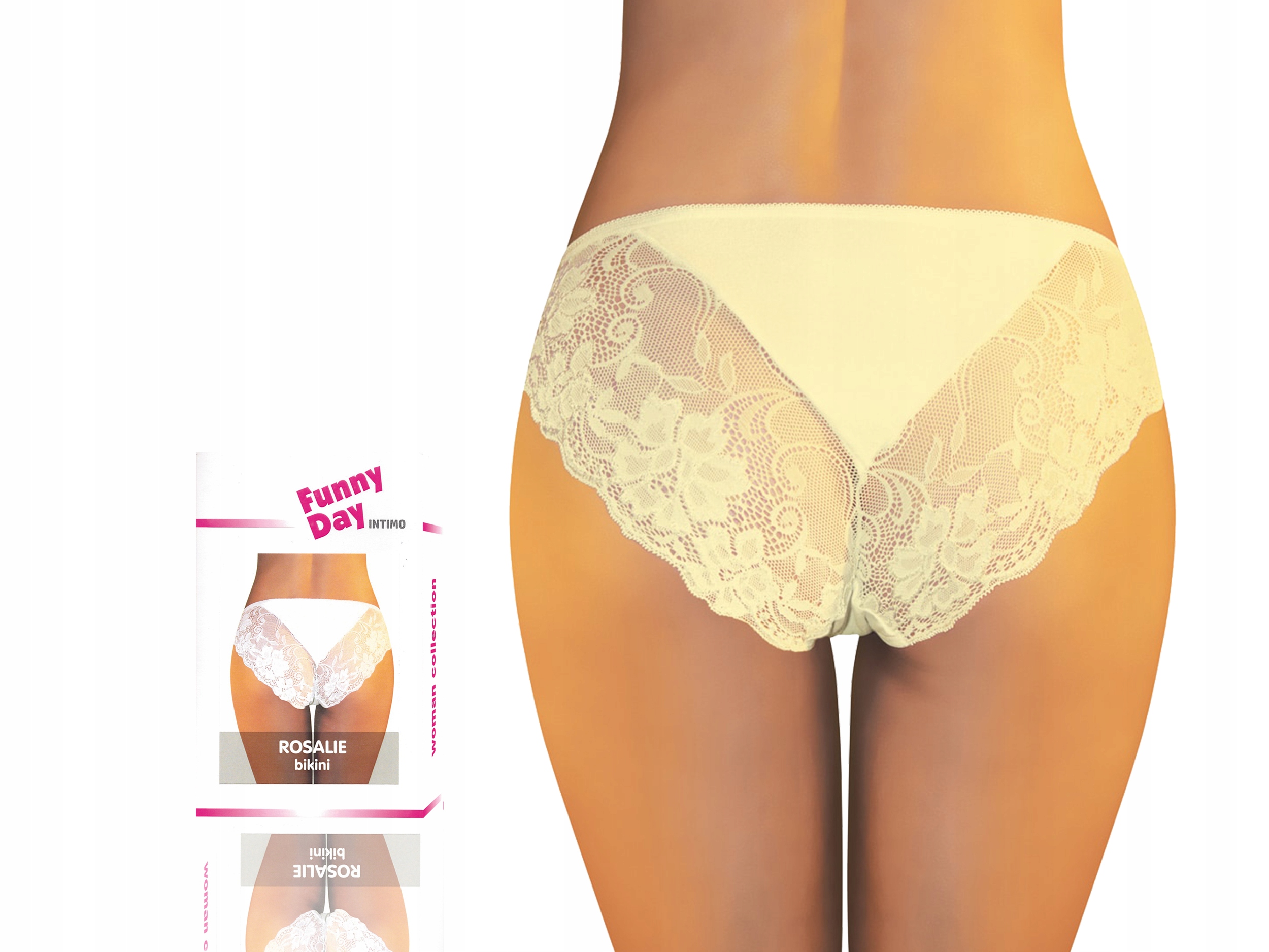 

Rosalie kremowe Funny Day midi Bikini L