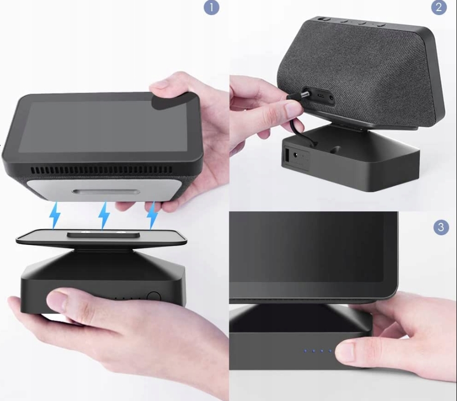 STACJA ŁADUJĄCA STOJAK 2W1 10000mAh DO ECHO SHOW 5 Kod producenta ES5