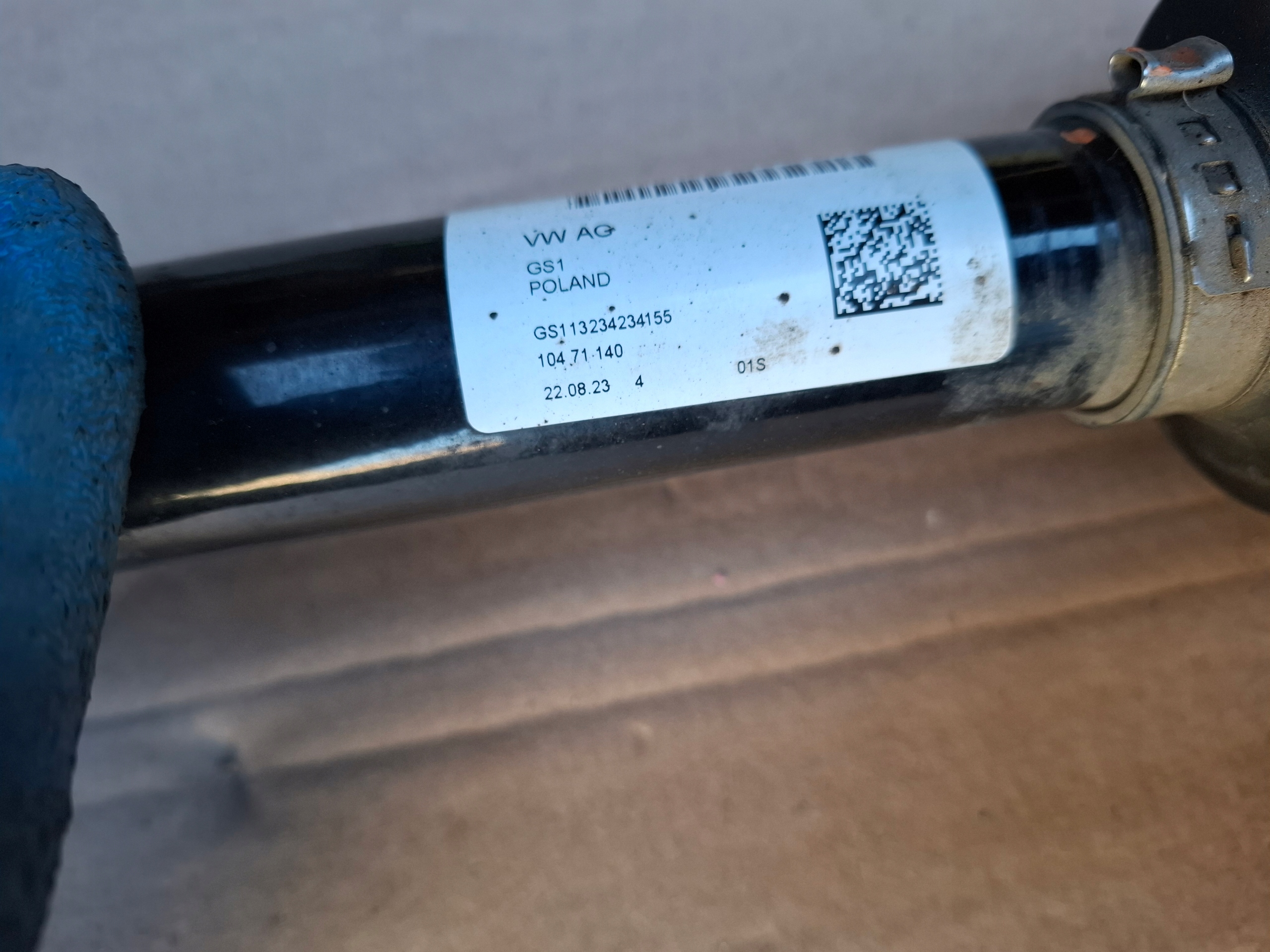 AUDI RS6 4K A6 C8 semi-axis front 23r 4N0407271J