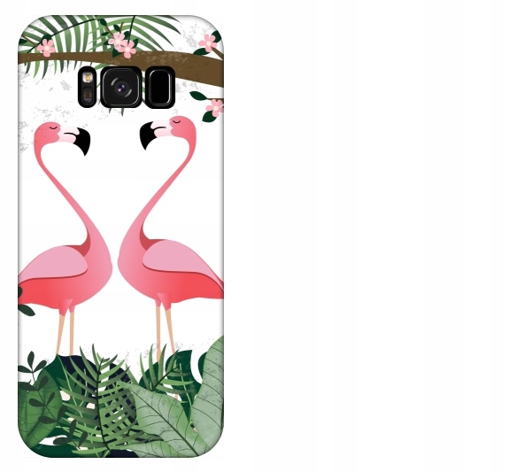 

Etui pokrowiec Samsung Galaxy S8 Flamingi lato tro