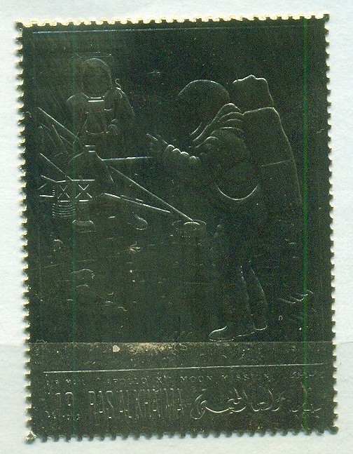 KOSMOS-APOLLO XII-ASTRONAUCI. RAS AL KHAIMA. MI. zn. w zł. A**