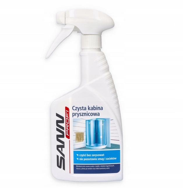 

Czysta Kabina Prysznicowa Sann Profi 500ML